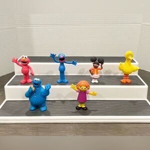 6pc Sesame Street Figures Bundle